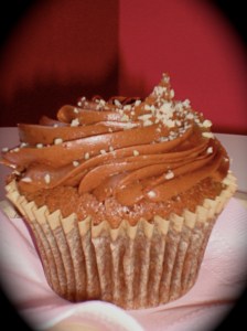 Cupcake Goodness. Flourless Chocolate with Sea Salt.