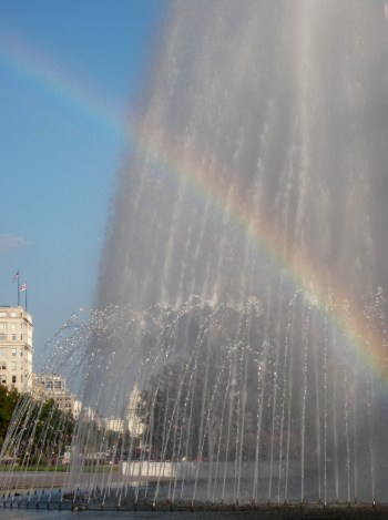 Fountain at Freedom Plaza