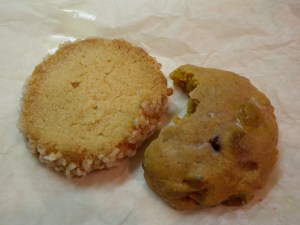 Almond and Pumpkin cookie