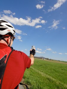 Springtime reverse tandem panda