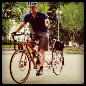 Coffeeneuring on the Tandem