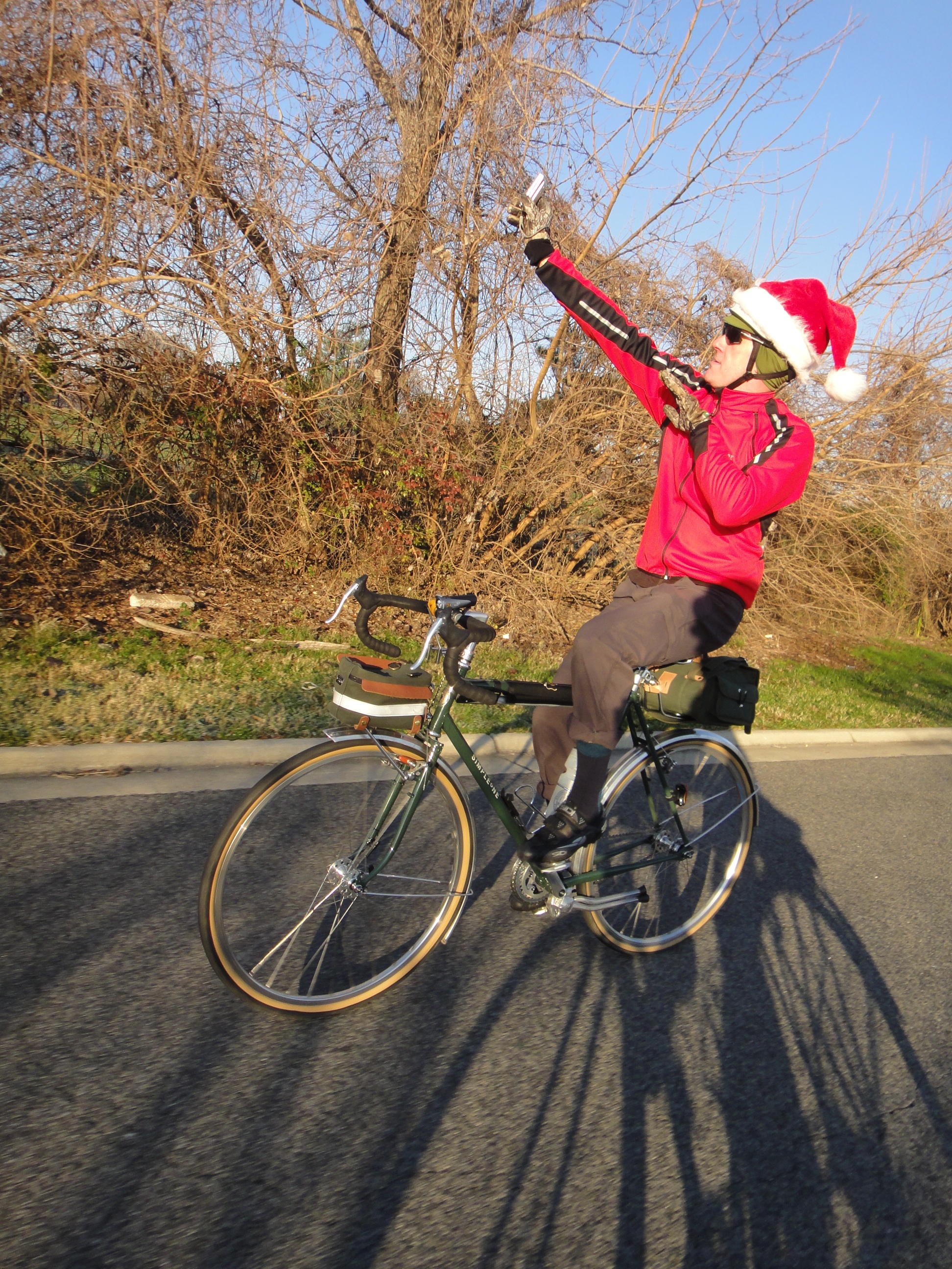 Felkerino works on his danger panda
