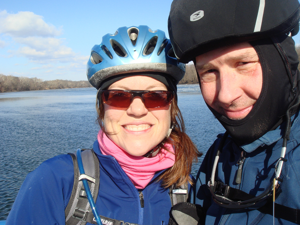 Felkerino and me on a cold January ride