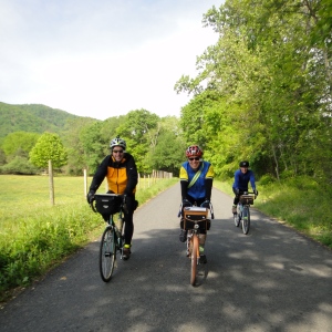 George, Christian, and Rick on the Warrenton 300K