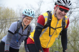 Ed and me. 2012 DCR Hyattstown 200K