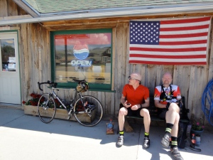 Felkerino and Bill on the Colorado High Country 1200K
