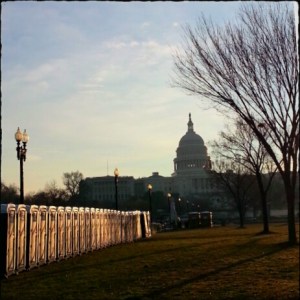 Capitol and port o'potties