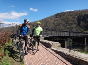 Barry and Ed at Harpers Ferry