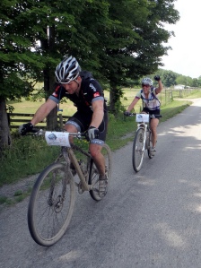 Single speed riders on the Hilly Billy Roubaix