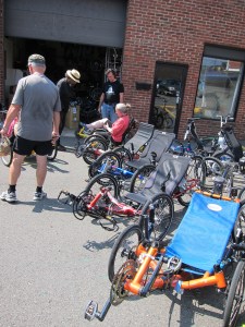 The trike zone at Bikes@Vienna