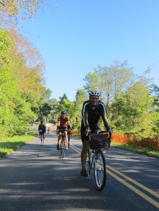 Gavin and Bill in the early miles