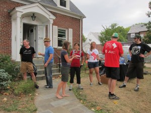 50 States Ride pitstop at Mike and Lisa's