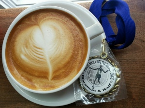Post-Marathon Coffeeneuring