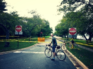 Hains Point Needs more tape