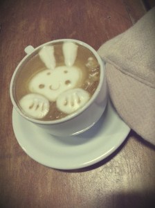 Cofeeneuring - bunny latte art