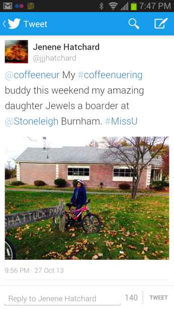 Coffeeneuring with kids