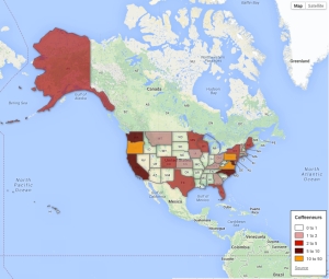 51 States of Coffeeneuring, 2013