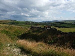 My summer commute over the hills.