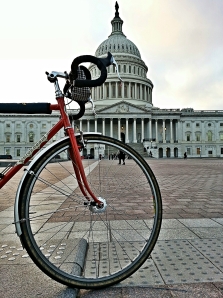 Post-work commute past the Capitol