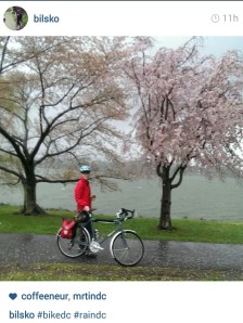 Chris's Instagram of me