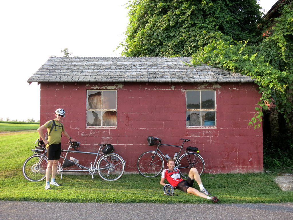 Final rest stop of the ride