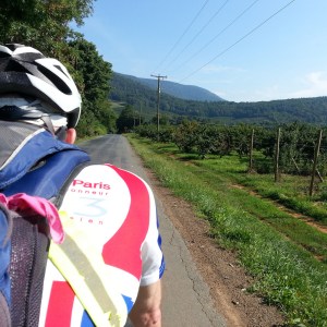 Outside Crozet. Good riding here.