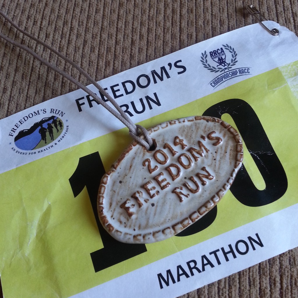 Freedom's Run medal