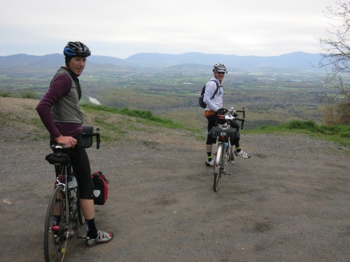 Jerry and Ed, top of Edith Gap