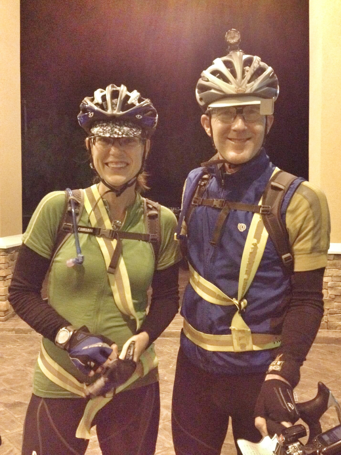 Heading out for Day 2 of the 600K. Photo by Shab