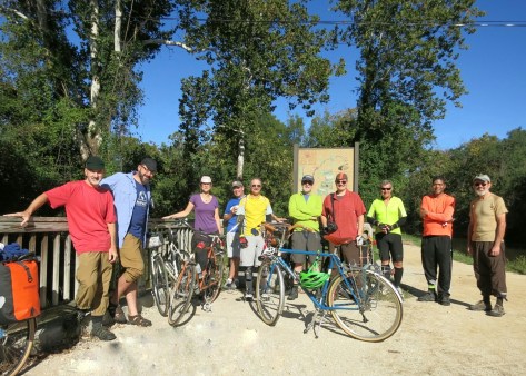 Group photo! (Tried to edit out the camera cord here so sorry about the strange-looking sand in the foreground.)
