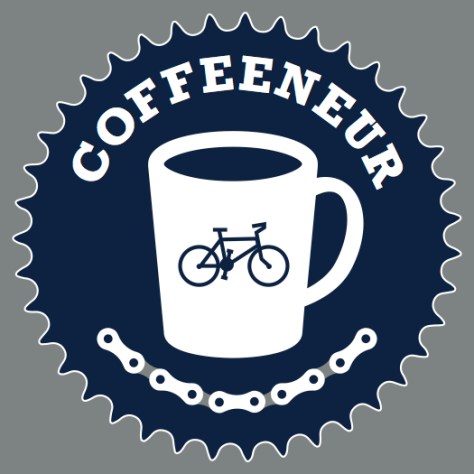 Coffeeneuring Patch, design credit to Doug