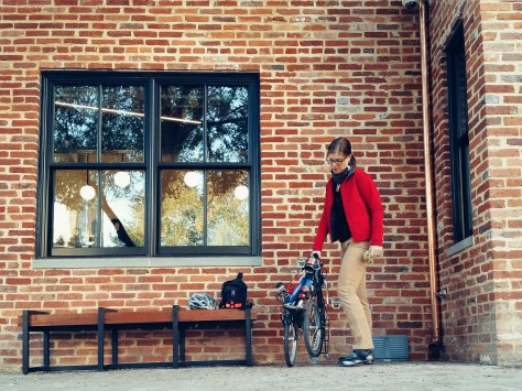 Bike Friday Tikit and me