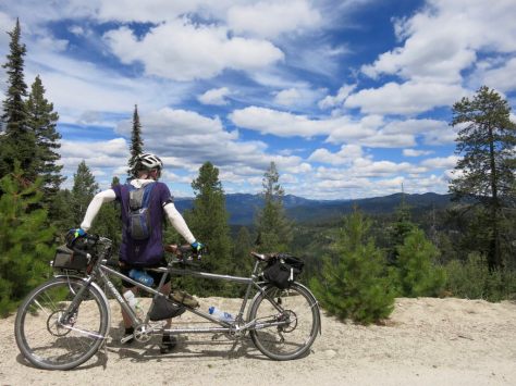 Day 9: High Point on the Idaho Hot Springs Route outside McCall