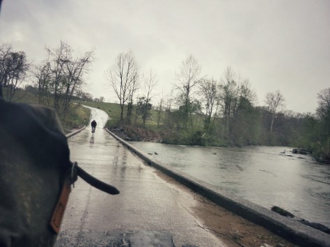 Jerry on the low water bridge